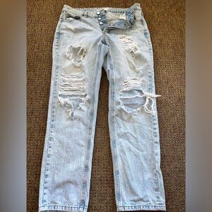 Garage Light Wash Ex Boyfriend Jeans
